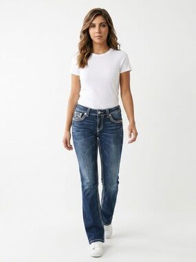 Women’s Silver Suki Straight Jeans